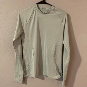 Light Mint Green Nike Pro Long-Sleeve